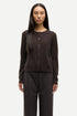 Samsøe Samsøe saboston cardigan black coffee